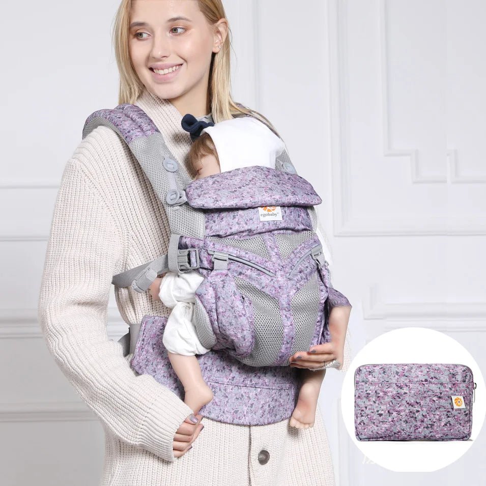 BreathBabyBag™ - Mauve Lavande - Mon Espace Bébé