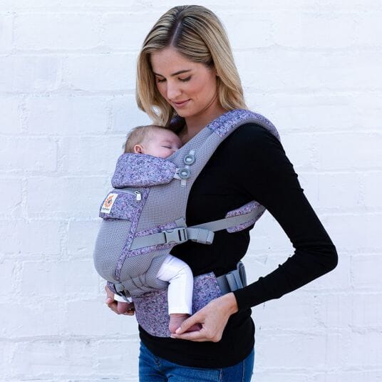 BreathBabyBag™ - Mauve Lavande - Mon Espace Bébé