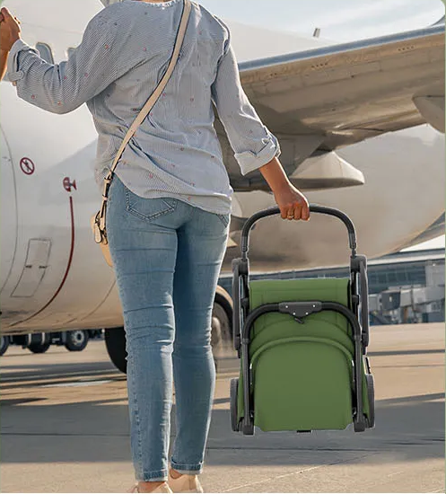 poussette-pliable-bebe-de-voyage-avion